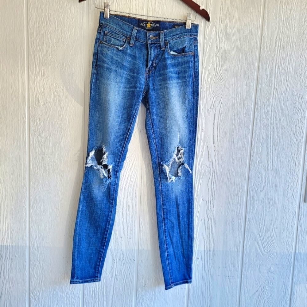 Lucky Brand Brooke Skinny Jeans‎